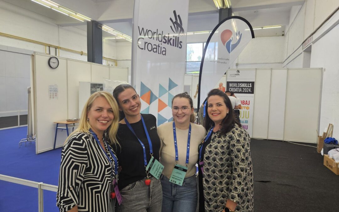 Uspjeh naših učenica na Državnom natjecanju World Skills Croatia 2024.